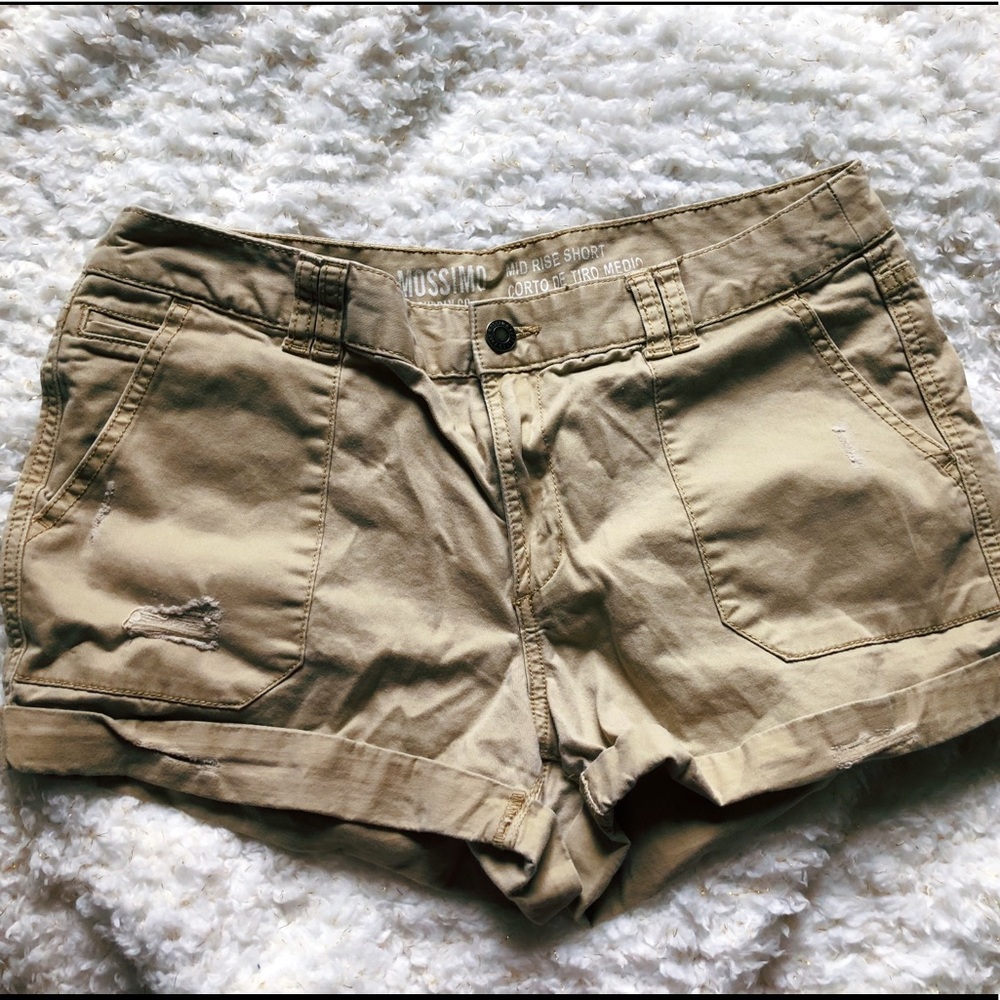 Size 8 khaki shorts